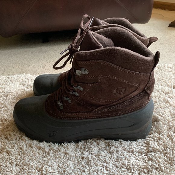 Sorel Men\'s Dark Brown Boots with Thinsulate Insulation - Size Men\'s 13 main image 4